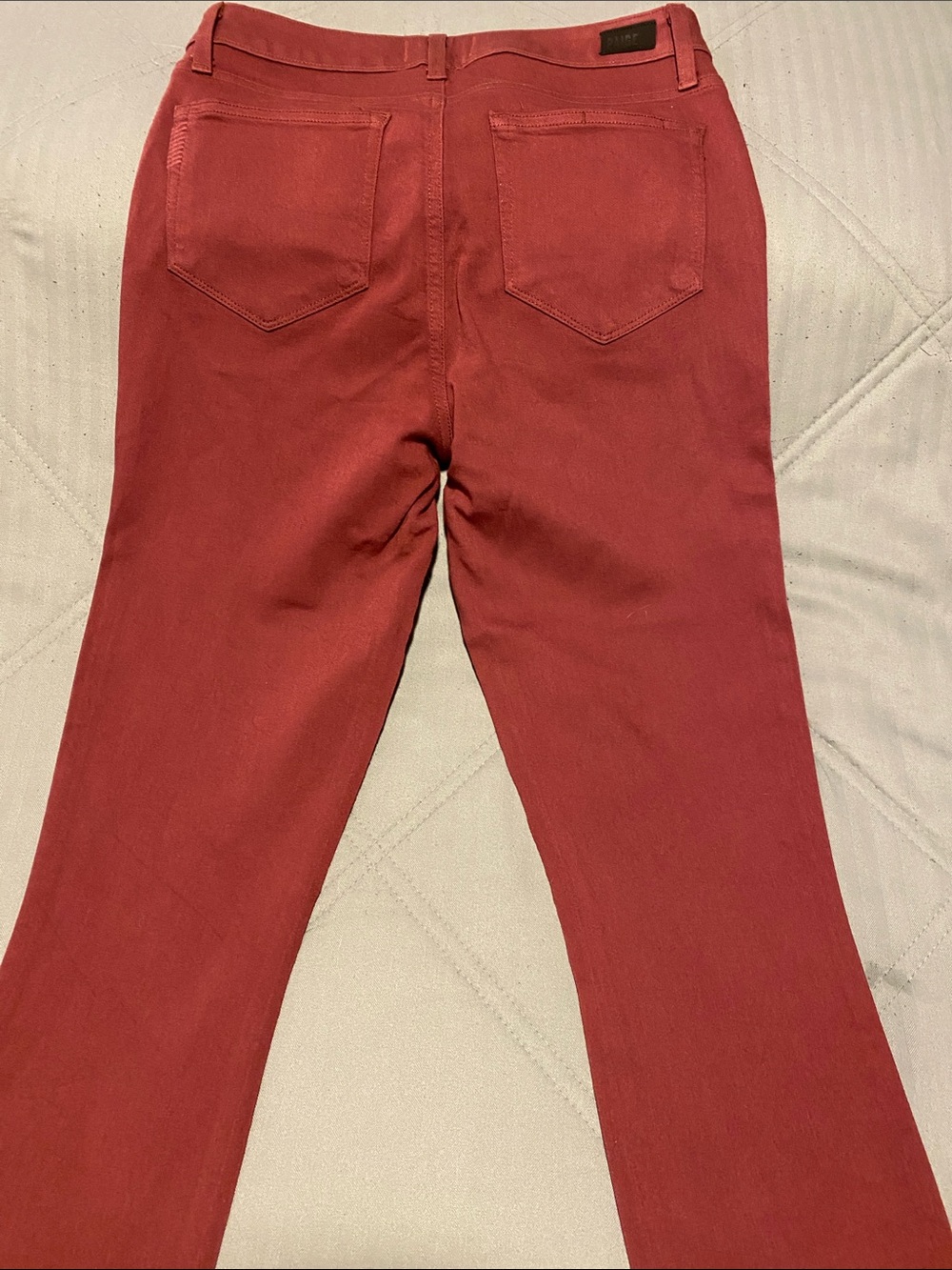 PAIGE Roseberry Hoxton Ankle High-Rise Jeggings Size 28